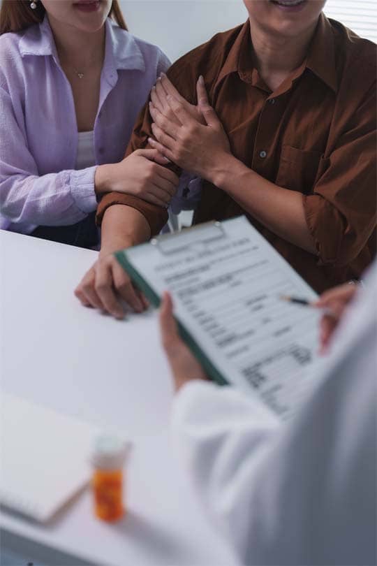 Man receiving TRT libido treatment in Sacramento CA for improved sexual wellness